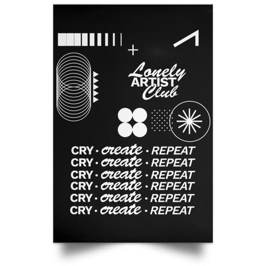 Lonely Artist Club Poster